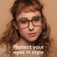 thumbnail image 2 of Gafas Blue Light Gaoye Stylish para mujer, paquete de 3, 2 of 7