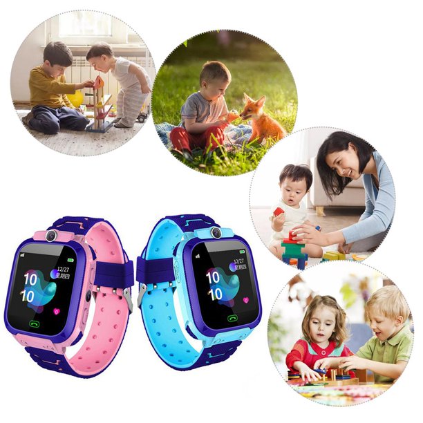 Smart Watch For Kids Q12 Smart Watches For Boys Girl Smartwatch GPS Tracker Watch Wrist Mobile Camera Cell Phone Best Gift