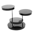 thumbnail image 3 of kusrkot 2x 3-Layers Round Rings Bracelets Necklace Jewelry Display Stand Holder Rack, 3 of 9