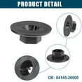 thumbnail image 4 of Fender Liner Clips Replacement Fit for Kia Cadenza No.84145-26000 Black 15 Pcs, 4 of 6