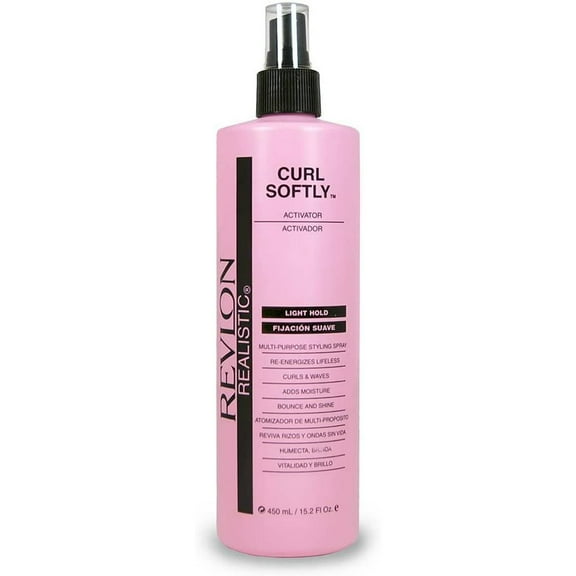 Revlon Realistic Curl Softly Gel Moisturizer for Curly Hair 15 Oz