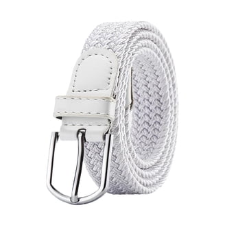 Braided Stretch Belt for Pants - Adjustable Elastic Web Belt, Unisex Amazon.com: BULLIANT Belt for Men 2Pack,Mens Gift Stretch  main image 3