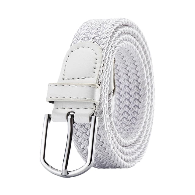 Ceinture Tressée Élastique, Hommes Femmes Unisexe, Tissée Extensible