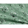 thumbnail image 4 of oneOone Rayon Mint Green Fabric Florals Sewing Craft Projects Fabric Prints By Yard 56 Inch Wide-W6M, 4 of 4