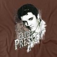 thumbnail image 2 of Elvis Presley T-Shirt Rugged Elvis Unisex Graphic Tee For Men & Women, 2 of 7