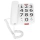 thumbnail image 5 of Elderly Landline Phone With Big Button Cor Phone For Seniors Hearing Impaired, 5 of 5