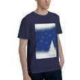 thumbnail image 2 of Bingfone Christmas Fir Tree Men'S Loose Fit Short-Sleeve Pocket T-Shirt, 2 of 7