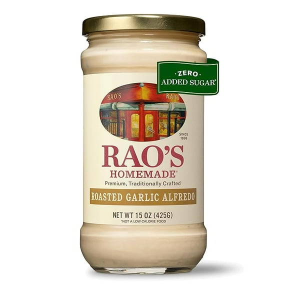 Rao's Homemade Alfredo Sauce, Roasted Garlic Alfredo, 15 oz