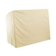 thumbnail image 3 of oshhni Outdoor Swing Cover Swing Seat Canopy Cover Swing Chair Cover for Park Patio Beige, 3 of 9