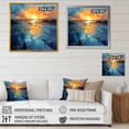thumbnail image 4 of Designart "Abstract Blue and Yellow Solar Panels I" Architecture Framed Wall Art - Modern Blue Solar Panels Living Room Framed Canvas Art, 4 of 6