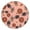 Pink Football and, variant on Pink Football and Drinks Pattern Round Fitted Tablecloth with Elastic Edge,Dining Table Cover Waterproof,Outdoor Round Tablecloth for Camping,Dining,Indoor and Outdoor