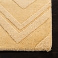thumbnail image 3 of Safavieh Impressions Matthew Chevron Wool Area Rug, Gold, 4' x 6', 3 of 10