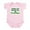 Petal Pink, variant on CafePress - 2 No2 Body Suit - Baby Light Bodysuit, Size Newborn - 24 Months