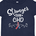 thumbnail image 4 of Inktastic CHD Awareness Ribbon Support Boys or Girls Toddler T-Shirt, 4 of 5