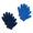 Blue Cove/ Mellow Blue, variant on Wonder Nation Toddler Knit Gloves, 2-Pack