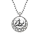 thumbnail image 1 of Deliciosa criatura Swamm ilustrar Collares Colgante Retro Moon Stars Jewelry Unbranded M, 1 of 3