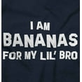 thumbnail image 2 of Bananas For Lil Bro Younger Brother Toddler Boy Girl T Shirt Infant Toddler Brisco Brands 3T, 2 of 6
