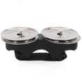 thumbnail image 2 of Mosiee Finger Jingles Tambourine Steel Jingles Handheld Percussion For Various Musical Settings For Cajon Hand Drum, 2 of 8