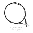 thumbnail image 2 of Troglfold Engine Cable 82" Replacement Throttle Cable for Go Cart,78.74"X0.39"X0.39", 2 of 10