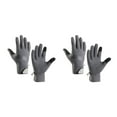 thumbnail image 2 of Wweixi Touch Screen Gloves With Anti-Skid Silicone Particles For Better Grip Touch Sensitive Thermal Gloves Grey M 2Set, 2 of 6