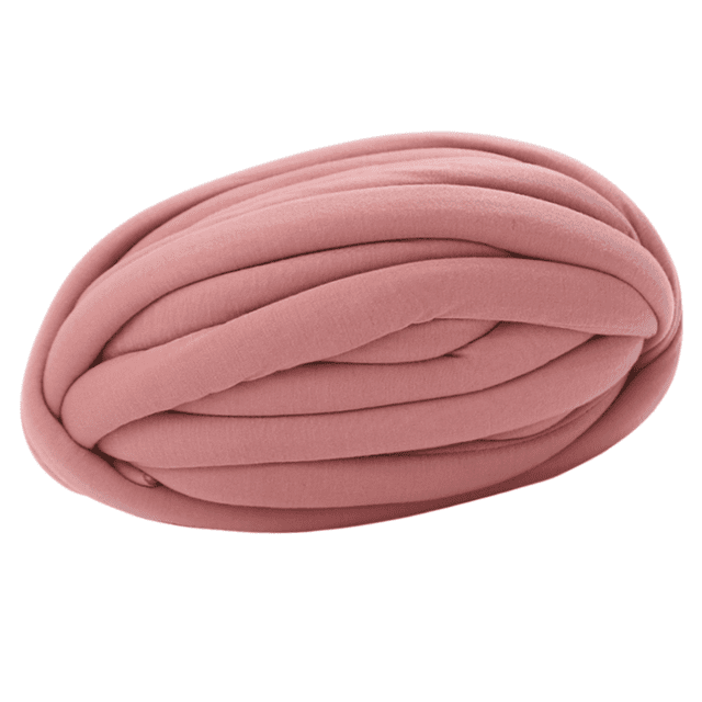 Hilo de lana grueso, hilo de lana súper voluminoso, hilo tejido a mano, brazo tejido para ganchillo, manta de punto, estera, bufanda, suéter, pasta de frijol rosa Macarena Hilo de lana gruesa