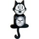 thumbnail image 2 of NJ CROCE COMPANY INC Authentic Cartoon Collectible Felix The Cat Wall Clock w/Moving Eyes & Tail, 2 of 2