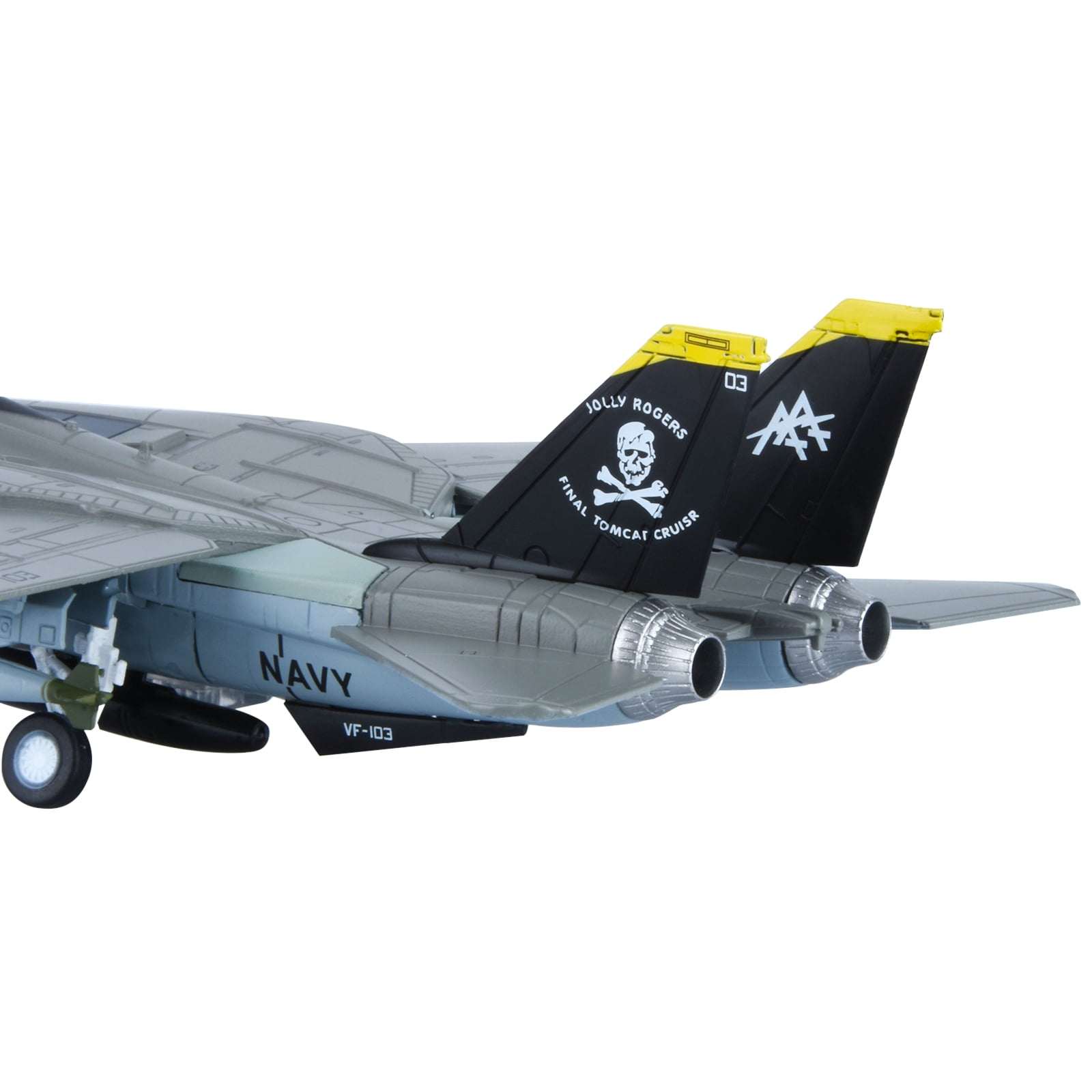 Display Toy F-14 Tomcat US Composite Model Exquisite Aviation Collectible for Enthusiasts