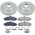 thumbnail image 2 of PowerStop Front Geomet Coated Brake Rotor and Pad Kit Fits: PONTIAC Select Models CRK2912, 2 of 5
