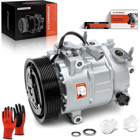 A-Premium A/C Compressor with Clutch Compatible with Ram 1500 5.7L 2019-2024