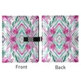 thumbnail image 2 of Leather Notebook with Pen Holder Writing Notepad Includes 100 Pages Lined Journal Elegant Shapes with Flowers, 2 of 6