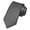 Grey, variant on Grey Tie for Men, 3.15 inch Wide Solid Color Necktie for Business Wedding Formal Wear