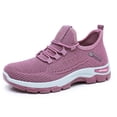 thumbnail image 2 of NOKIO Women’s Orthopedic Arch Support Sneakers - Breathable Mesh Walking Shoes Lightweight Casual Athletic Shoes for Spring Summer Fall Comfortable Fly Woven Design, 2 of 7