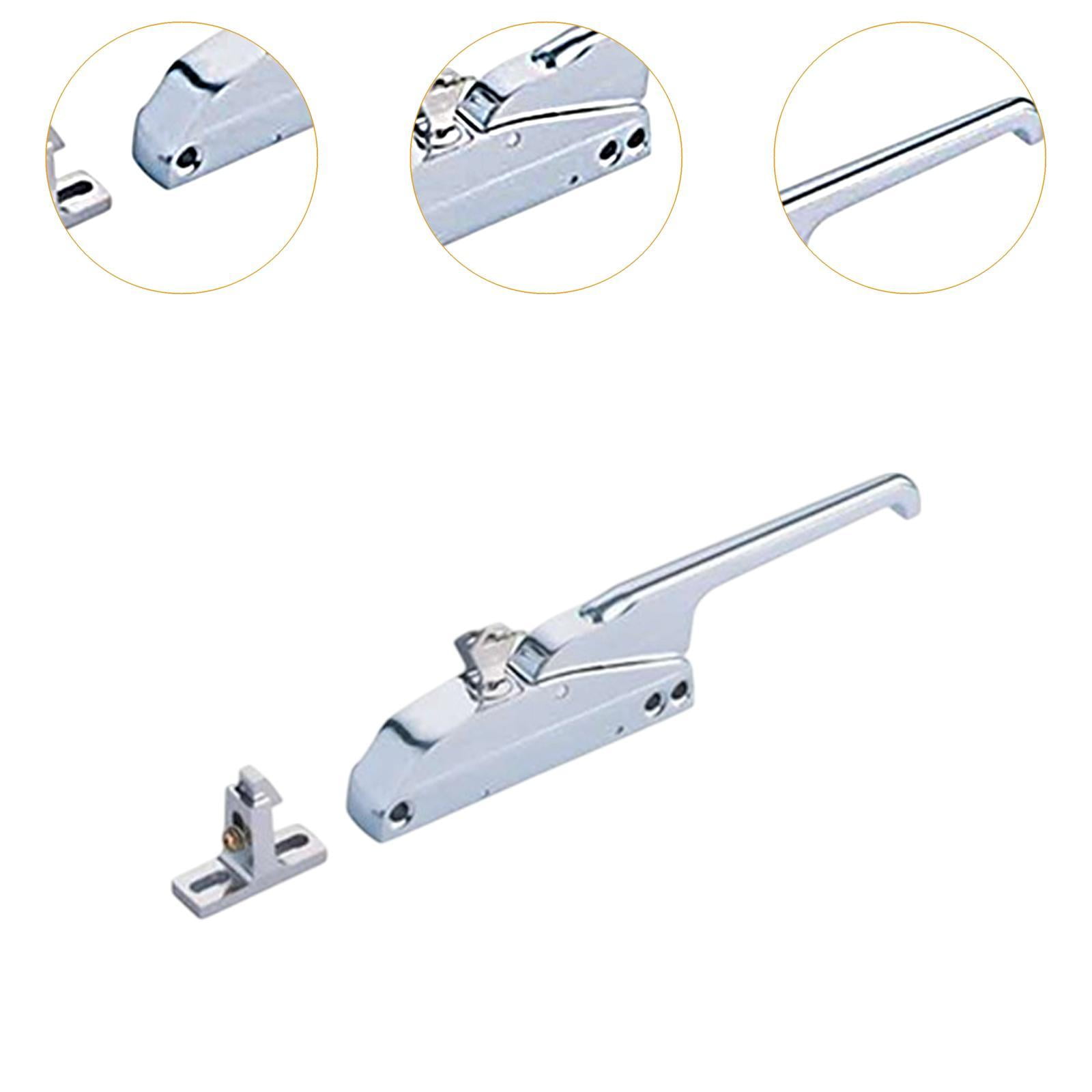 TISHITA Cold Storage Door Lock Freezer Door latches ,Cabinet Lock Walk in Handle Set ,for Industrial ,Ice Machines, Hotel CX 1200A