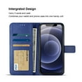 thumbnail image 3 of Slim Stand Case With Card Holder Slots Reiko brand for Iphone 12 Mini In Blue, 3 of 4