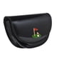 thumbnail image 4 of Estuche para telémetro de golf, riñonera impermeable y ligera de piel sintética para hombre. Negro, 4 of 9