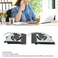 thumbnail image 4 of CPU Air Cooler, 4 Pin High Performance Cooling Fan, Laptop Cooling Component Replacement for ROG Zephyrus G14 GA401 GA401I GA401IU GA401IV, Lightweight, 4 of 7