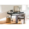 thumbnail image 6 of Comfortable Armchair Soft Grey Living Room Chair Modern Accent Chair, 6 of 9