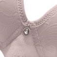thumbnail image 4 of Xdegoge Ladies' Sheer Lace Wireless Bra Demi Cup Supportive Bralette with Scalloped Edge Breathable Mesh Underwear for Lingerie & Everyday Wear, 4 of 5