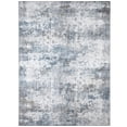 thumbnail image 6 of BERTHMEER 5'x7' Abstract Area Rugs for Living Room,Washable Indoor for Living Room Bedroom Dining Room Kitchen Office Farmhouse Contemporary Rugs,Blue and Gray, 6 of 8