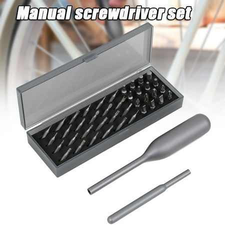 

Manual Screwdriver Bits Tool Kit for Repairing Phone Toy Laptop Electric Devices New