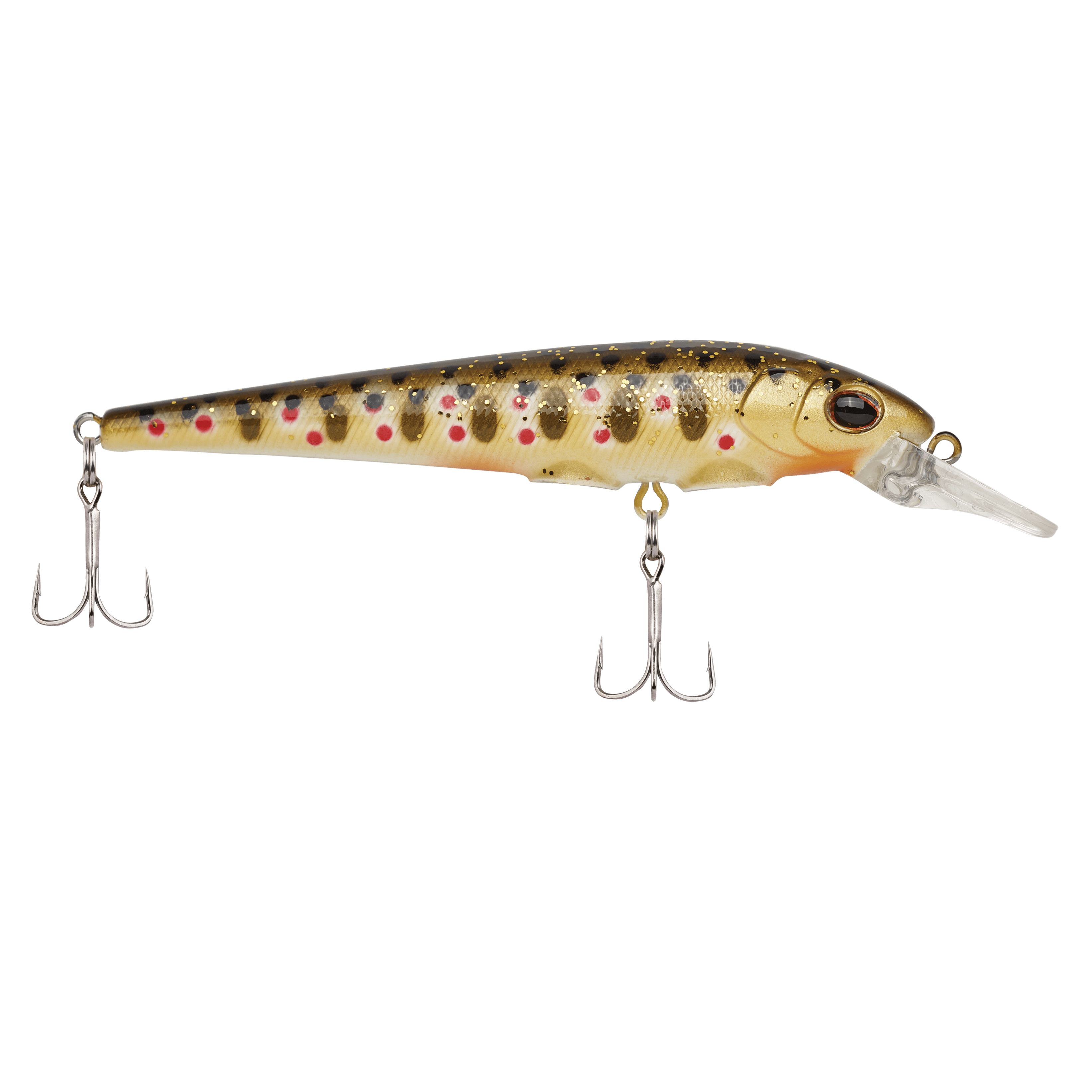 (2 pack) Berkley Hit Stick Fishing Lure, Brown Trout, 1/7 oz
