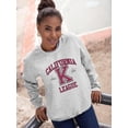 thumbnail image 2 of Retro California League Sweatshirt Women -Image by Shutterstock, Female XX-Large, 2 of 4