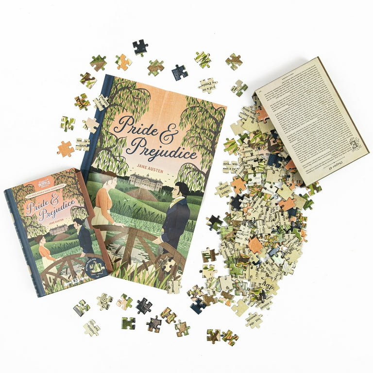 Professor Puzzle: Jigsaw Library - Pride & Prejudice - 252 Piece