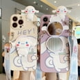 thumbnail image 2 of Cinnamoroll-funda de teléfono 3D Sanrio para mujer, carcasa de silicona suave anticaída para iPhone 13, 12, 11 Pro Max, Mini, XR, XS MAX, 8, X, 7, SE Fivean unisex, 2 of 2