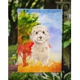 thumbnail image 3 of Carolines Treasures CK1949GF Fall Goldendoodle Garden Size Flag, 3 of 3