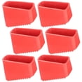 thumbnail image 6 of OUNONA  6 Pcs Ladder Mat Grip Feet Replacement Ladders for Home Foot Pads Red, 6 of 8