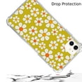 thumbnail image 3 of Green White Daisies Case Compatible with iPhone 11,Unique Art Design TPU Bumper Cover Case, 3 of 6