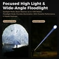 thumbnail image 3 of SKYFIRE New Model Flashlight - High Brightness - Rechargeable - Outdoor Flashlight - Extremely Bright, with six modes, equipped with a focusing lens, suitable for camping and outdoor activities, 3 of 9