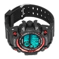 thumbnail image 3 of Montre Sport Numérique, Montre Numérique Affichage Jour Affichage LED pour Enfants pour Maison Rouge, 3 of 8