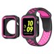 thumbnail image 1 of Funda y correa de silicona para apple watch, pulsera deportiva de goma de 44mm, 45mm, 41mm, 38mm, 42mm, 40mm, 44MM, iWatch Serie 6, 5, se, 7, 8, 1 of 4